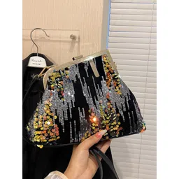 StyleCast Women Embellished Structured Handheld Bag-picture-30