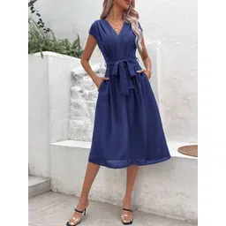 StyleCast Women Fit and Flare Midi Dress-picture-14