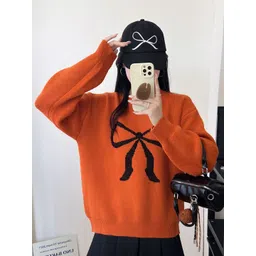 StyleCast Women Graphic Printed Pullover Sweater-picture-13