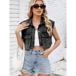 StyleCast Women Lightweight Crop Denim Jacket-picture-39