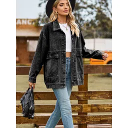 StyleCast Women Longline Cape Jacket-picture-36