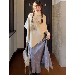 StyleCast Women Longline Poncho-picture-17