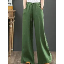 StyleCast Women Loose Fit Easy Wash Culottes Trousers-picture-17