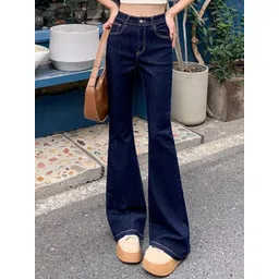 StyleCast Women Mid-Rise Cotton Bootcut Jeans-picture-24