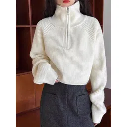 StyleCast Women Mock Collar Long Sleeves Sweatshirt-picture-38