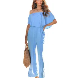 StyleCast Women Off-Shoulder Basic Jumpsuit image 1