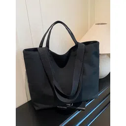 StyleCast Women Oversized Structured Shoulder Bag with Cut Work-picture-14