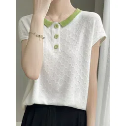 StyleCast Women Polo Collar T-shirt-picture-30