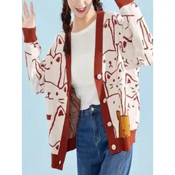 StyleCast Women Printed Cardigan-picture-40