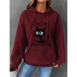 StyleCast Women Printed Hooded Sweatshirt-picture-20