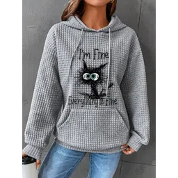 StyleCast Women Printed Hooded Sweatshirt-picture-10
