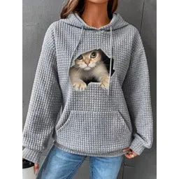 StyleCast Women Printed Hooded Sweatshirt-picture-15