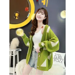 StyleCast Women Printed Long Sleeve Cardigan-picture-31