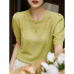 StyleCast Women Puff Sleeves T-shirt-picture-18