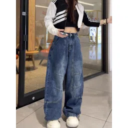 StyleCast Women Relaxed Fit Mid-Rise Highly Distressed Jeans-picture-14