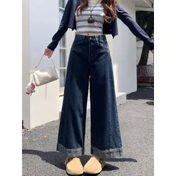 StyleCast Women Relaxed Fit Mid-Rise Slash Knee Jeans-picture-28