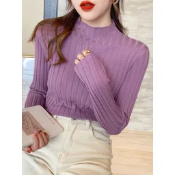 StyleCast Women Ribbed Pullover-picture-35