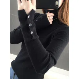 StyleCast Women Ribbed Turtle Neck Pullover Sweater-picture-22