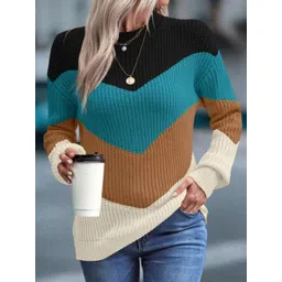 StyleCast Women Round Neck Long Sleeves Pullover-picture-27