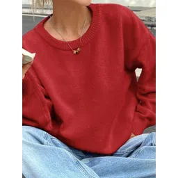 StyleCast Women Round Neck Long Sleeves Pullover-picture-30