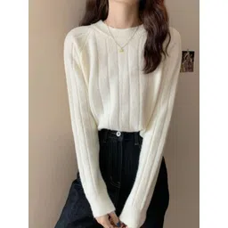 StyleCast Women Round Neck Long Sleeves Pullover-picture-28