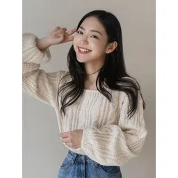 StyleCast Women Round Neck Long Sleeves Pullover-picture-20