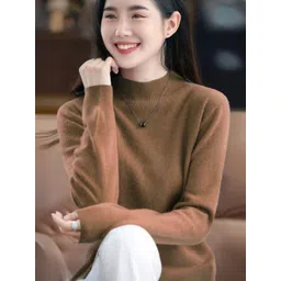 StyleCast Women Round Neck Long Sleeves Pullover Sweater image 1