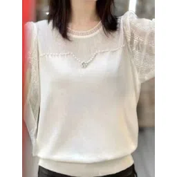 StyleCast Women Round Neck Long Sleeves Pullover Sweaters-picture-33
