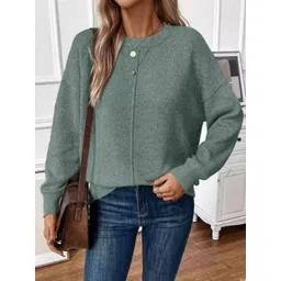 StyleCast Women Round Neck Long Sleeves Round Neck Pullover Sweaters-picture-34