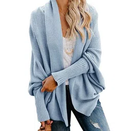 StyleCast Women Shawl Collar Longline Front-Open Sweater-picture-21