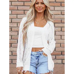 StyleCast Women Shawl Collar Longline Sweater-picture-38