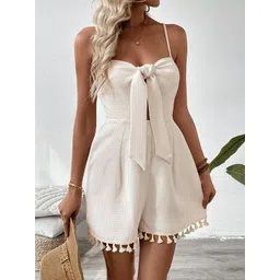 StyleCast Women Shoulder Straps Sleeveless Playsuit-picture-17