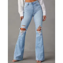 StyleCast Women Skinny Fit High-Rise Mildly Distressed Jeans-picture-32