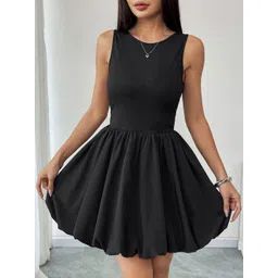 StyleCast Women Sleeveless Mini Fit and Flare Party Dress-picture-28