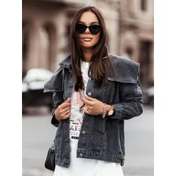 StyleCast Women Solid Cotton Denim Jacket-picture-35