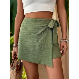 StyleCast Women Solid Regular Fit Above Knee Shorts-picture-24