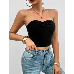StyleCast Women Solid Strapless Top-picture-39