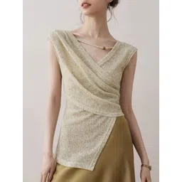 StyleCast Women Solid V-Neck Top-picture-29