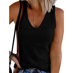 StyleCast Women Solid V-Neck Top-image-47