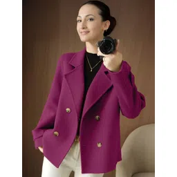 StyleCast Women Spread Collar Pea Coats-picture-25