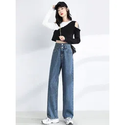 StyleCast Women Straight Fit High-Rise Jeans-picture-14