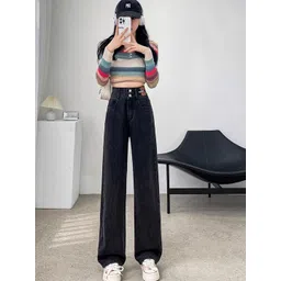 StyleCast Women Straight Fit High-Rise Light Fade Jeans-picture-14