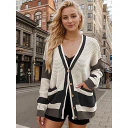 StyleCast Women Striped Cardigan-picture-34