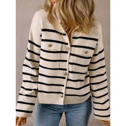 StyleCast Women Striped Cardigan-picture-13