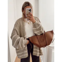 StyleCast Women Striped Front-Open Sweaters-picture-37