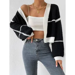 StyleCast Women Striped Long Sleeves Cardigan-picture-32