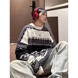 StyleCast Women Striped Longline Pullover-picture-18