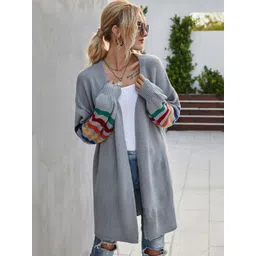 StyleCast Women Striped Longline Sweater-picture-22