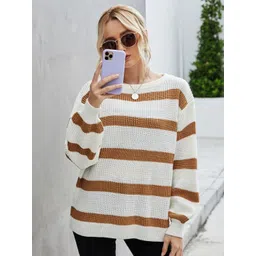 StyleCast Women Striped Pullover Sweater-picture-37