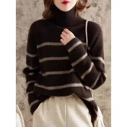 StyleCast Women Striped Pullover Sweaters-picture-27